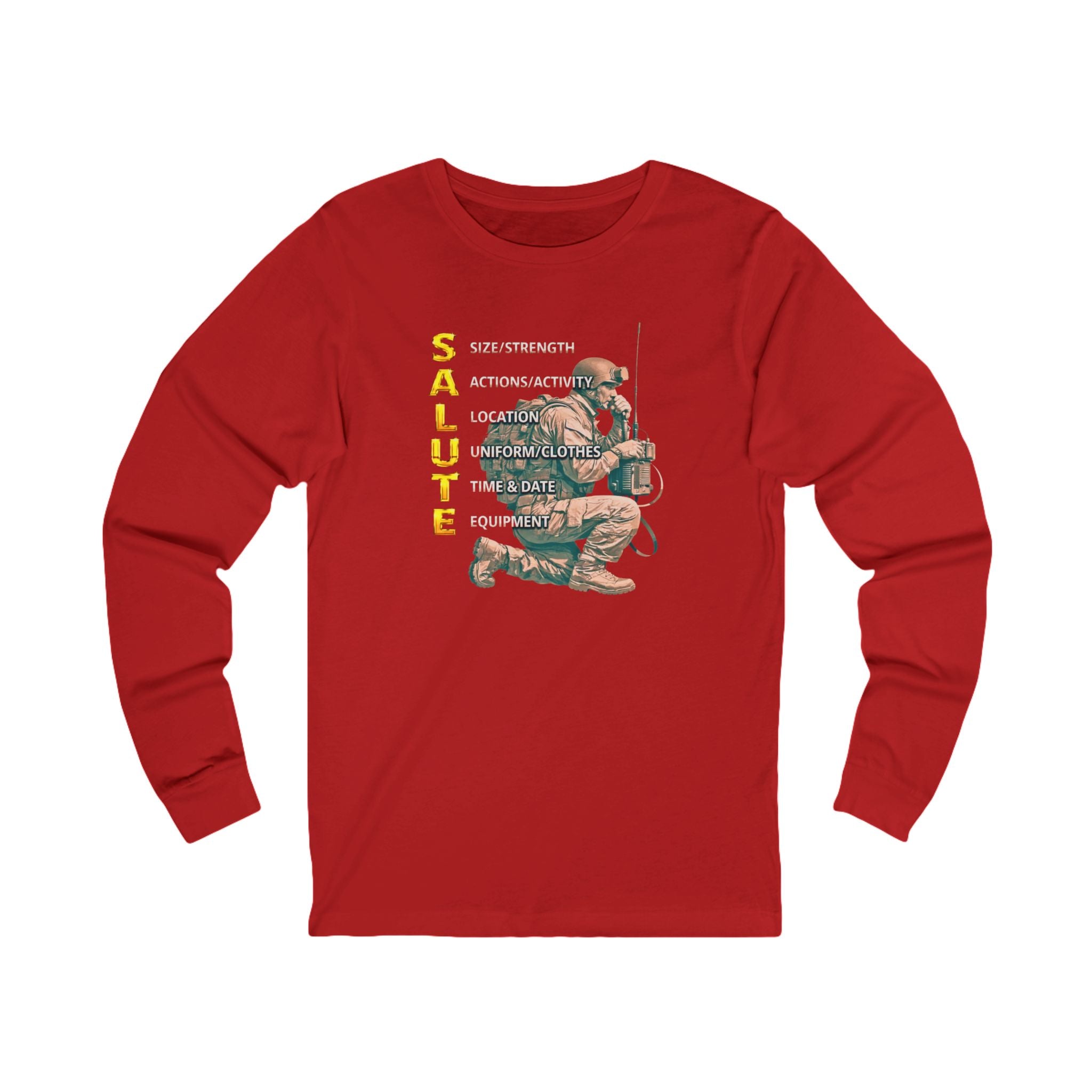 SALUTE Long Sleeve Tee