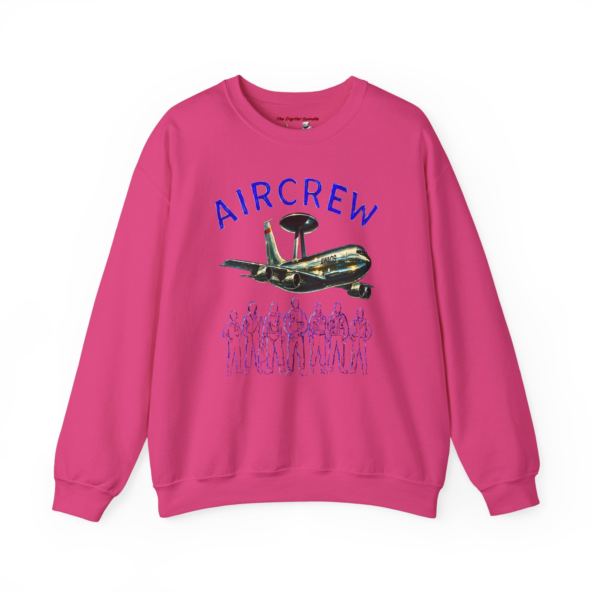 Aircrew Military Plane Graphic Sweatshirt