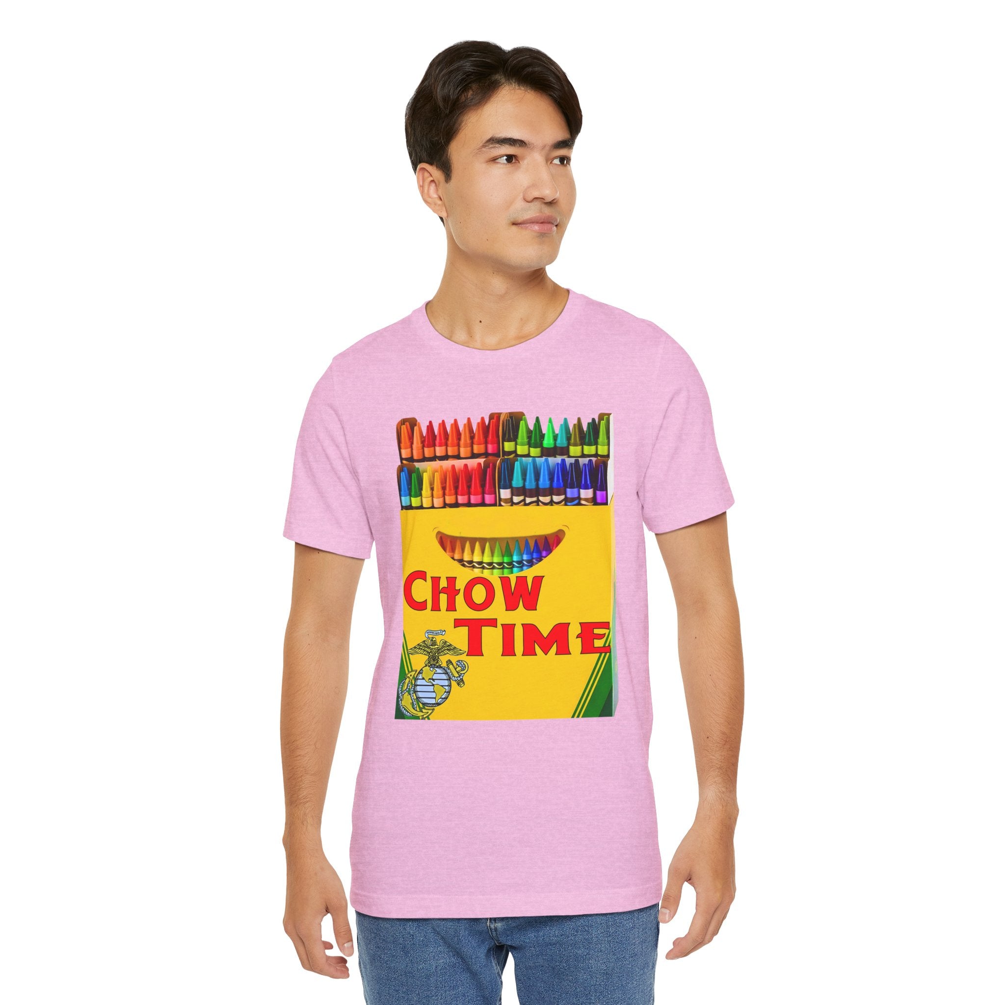 Chow Time Crayon Box T‑Shirt — Colorful Retro Kids’ Art Tee