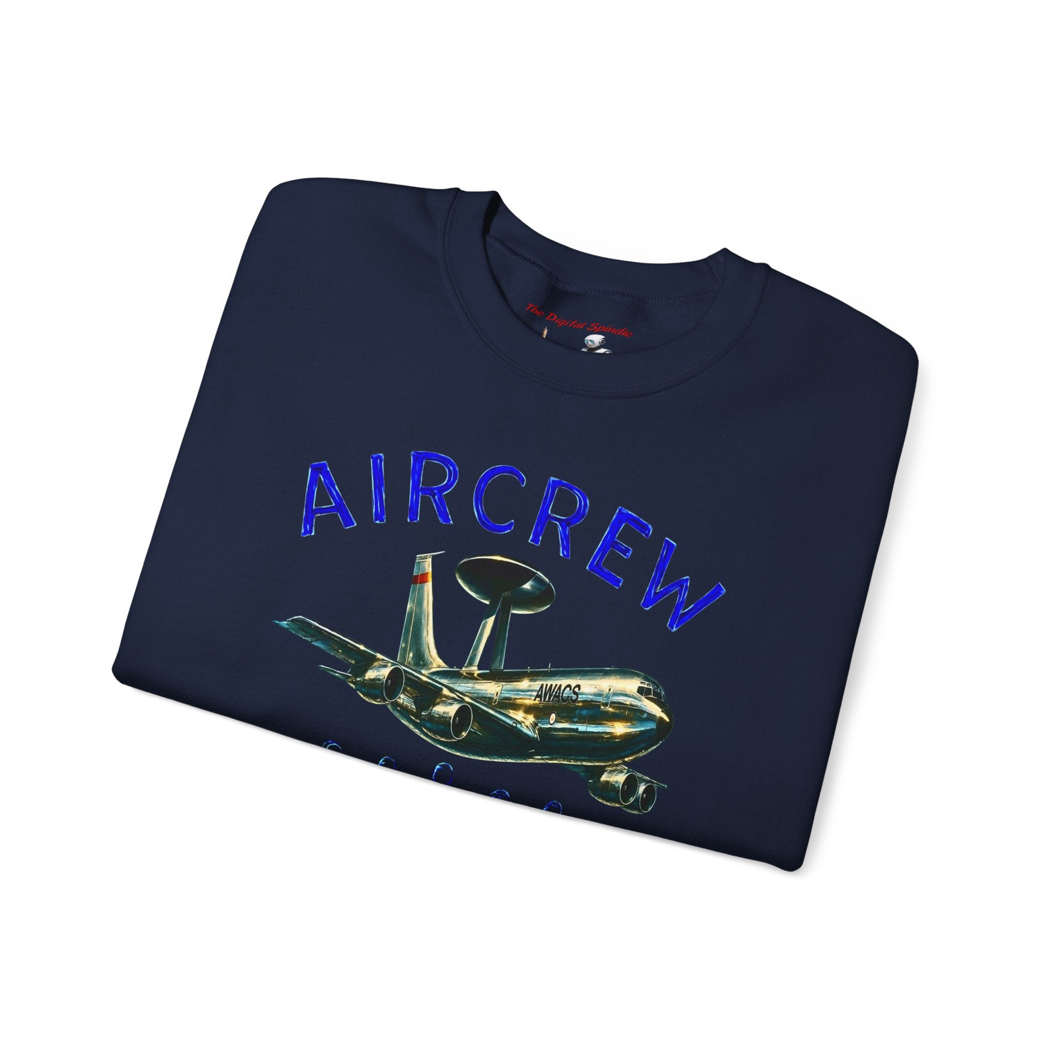 Aircrew Military Plane Graphic Sweatshirt