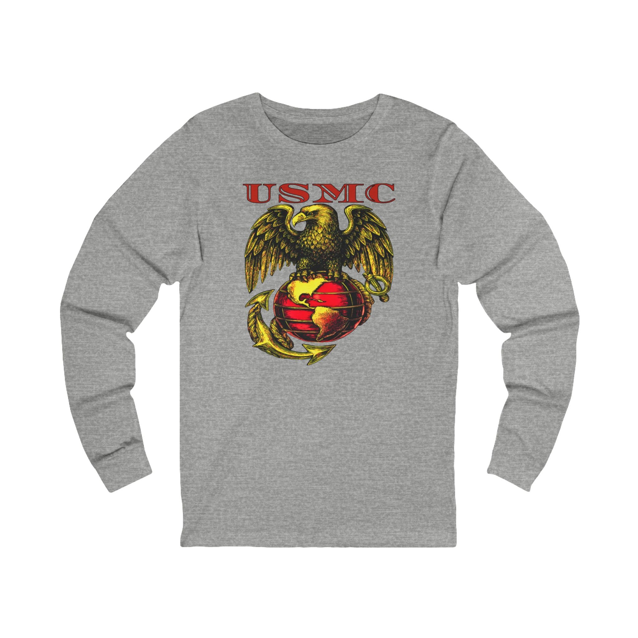 USMC Eagle Globe & Anchor Long Sleeve Tee