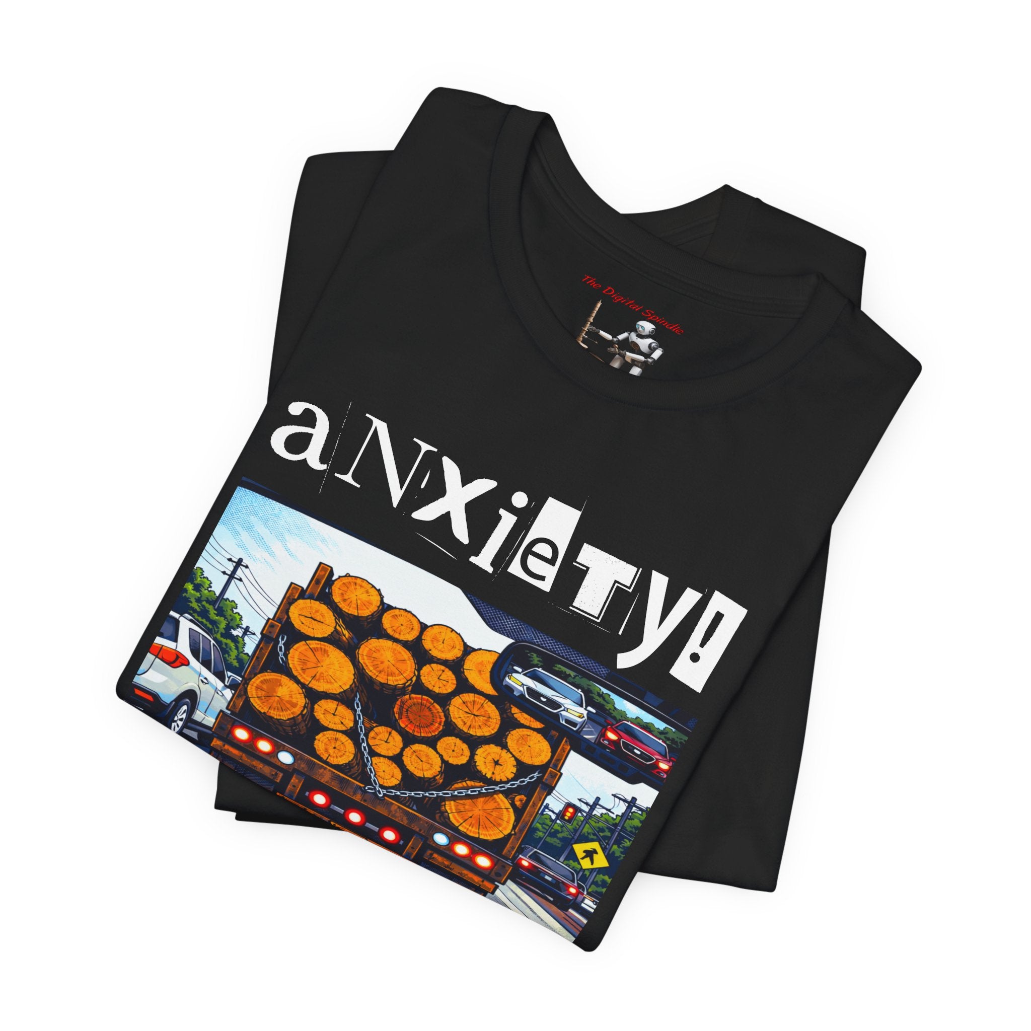 Anxiety GEN X/Millennial Graphic Tee — Humorous Mental Health T-Shirt