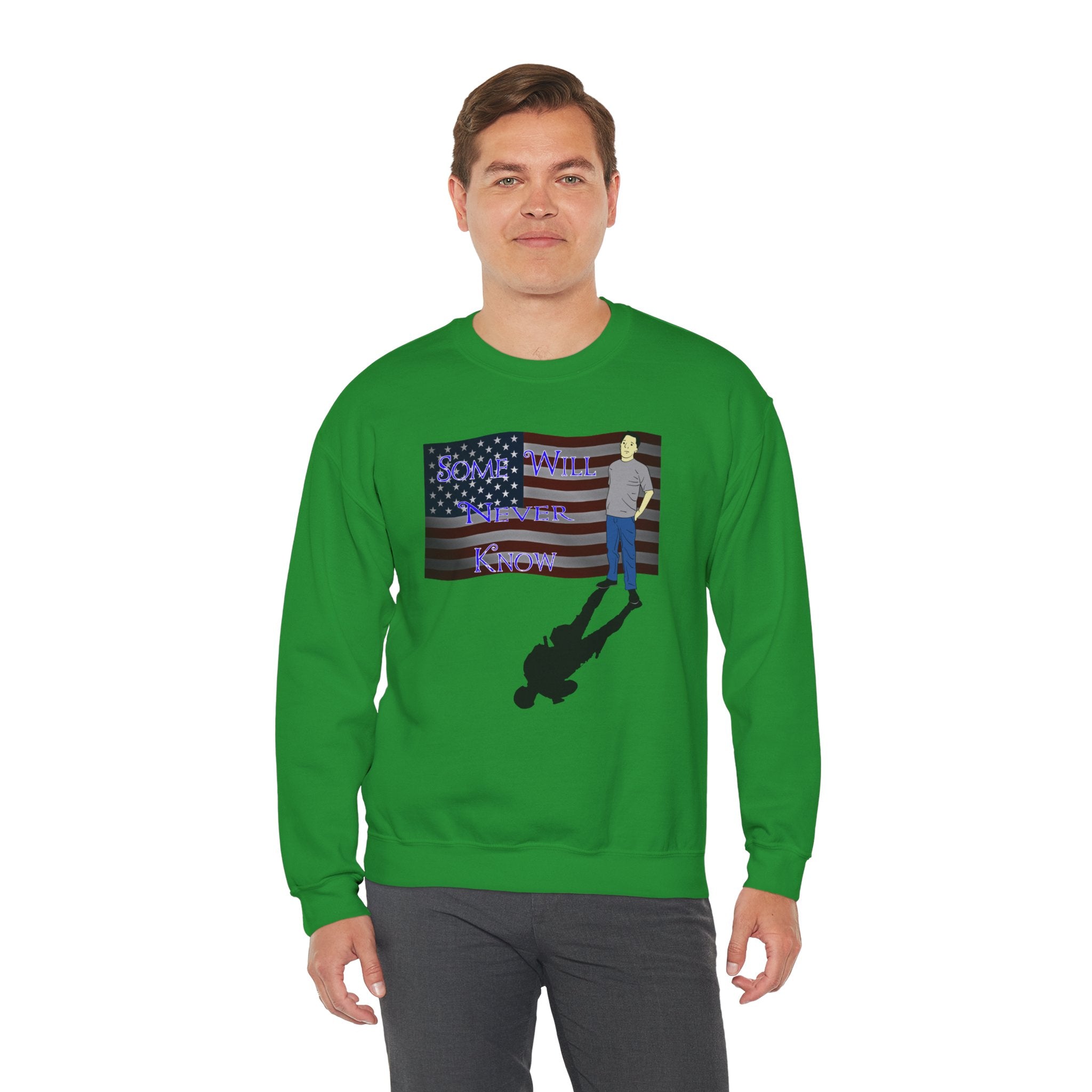 'Some Will Never Know' Crewneck Sweatshirt
