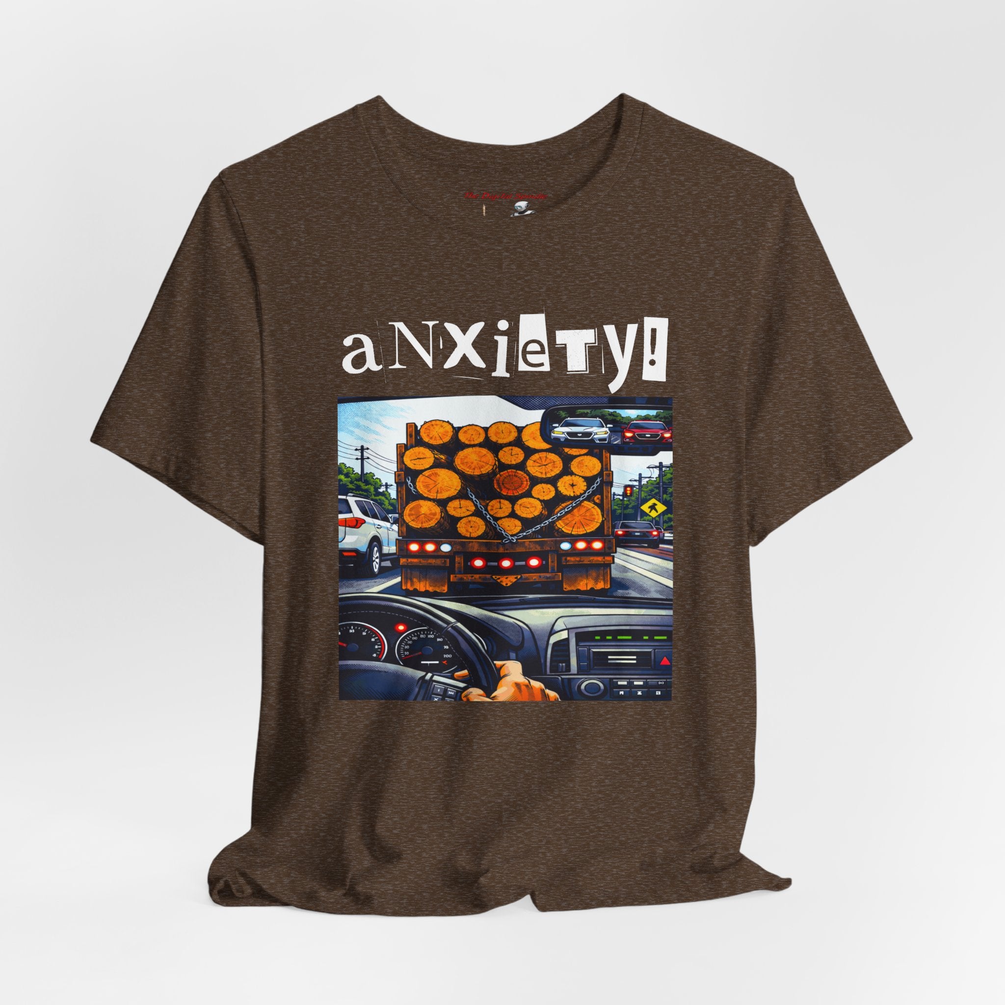 Anxiety GEN X/Millennial Graphic Tee — Humorous Mental Health T-Shirt