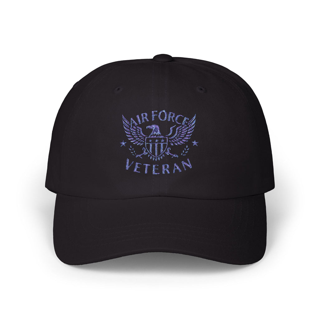 Air Force Veteran Patch Dad Cap