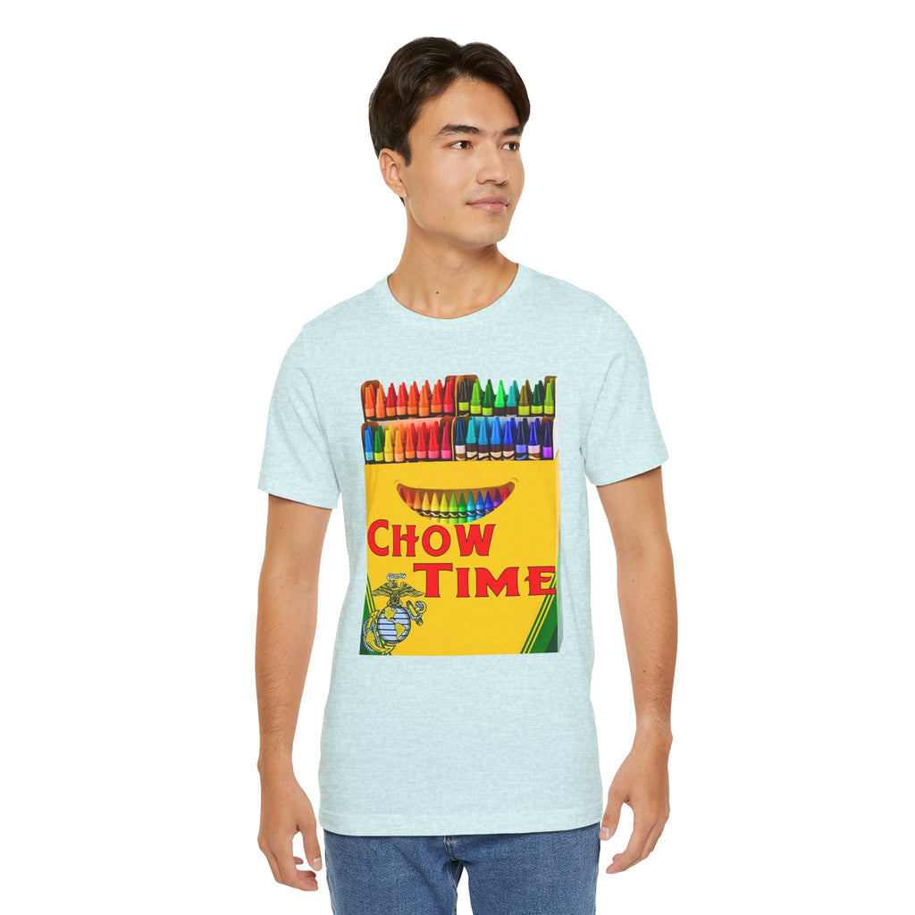 Chow Time Crayon Box T‑Shirt — Colorful Retro Kids’ Art Tee