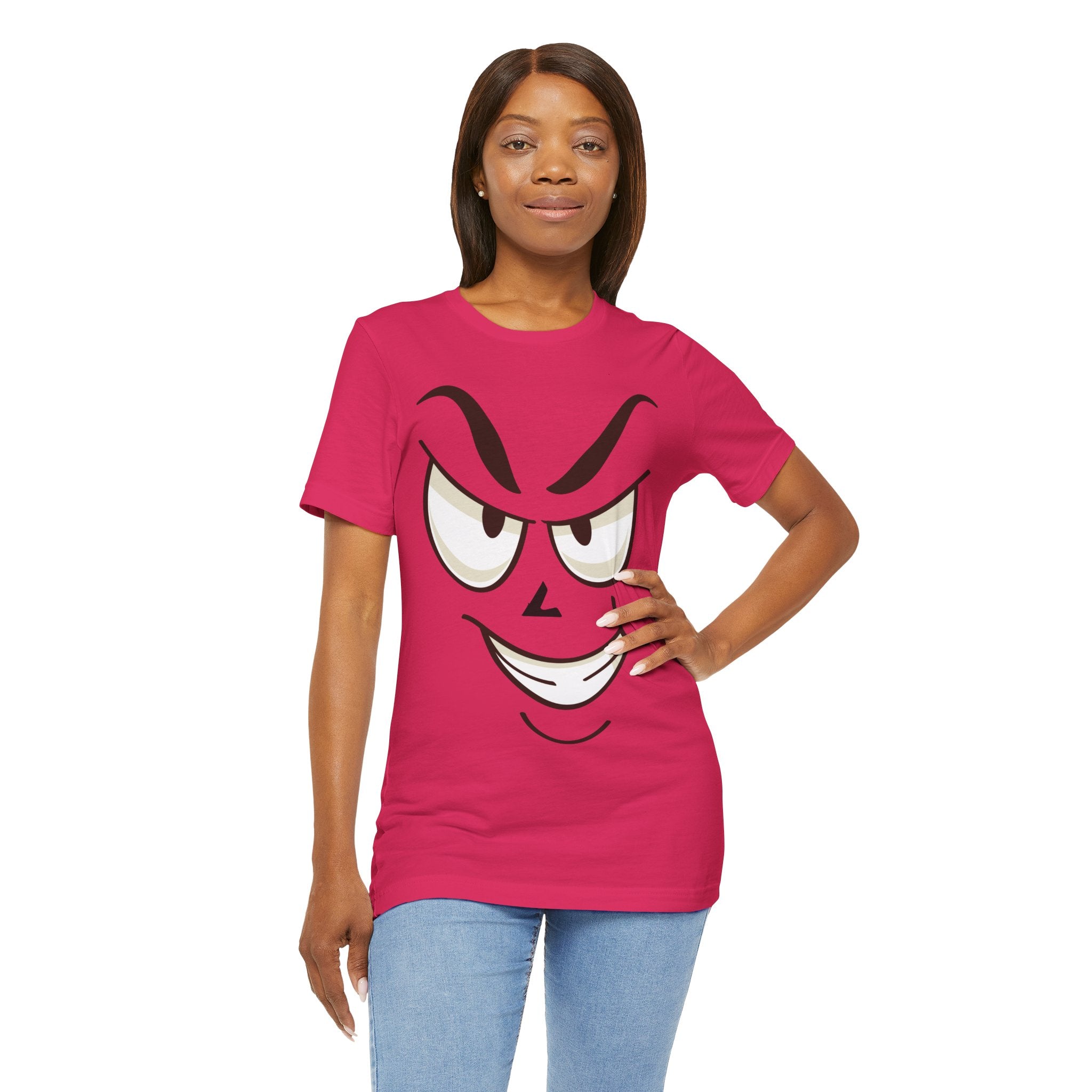 Evil Grin Face T-Shirt