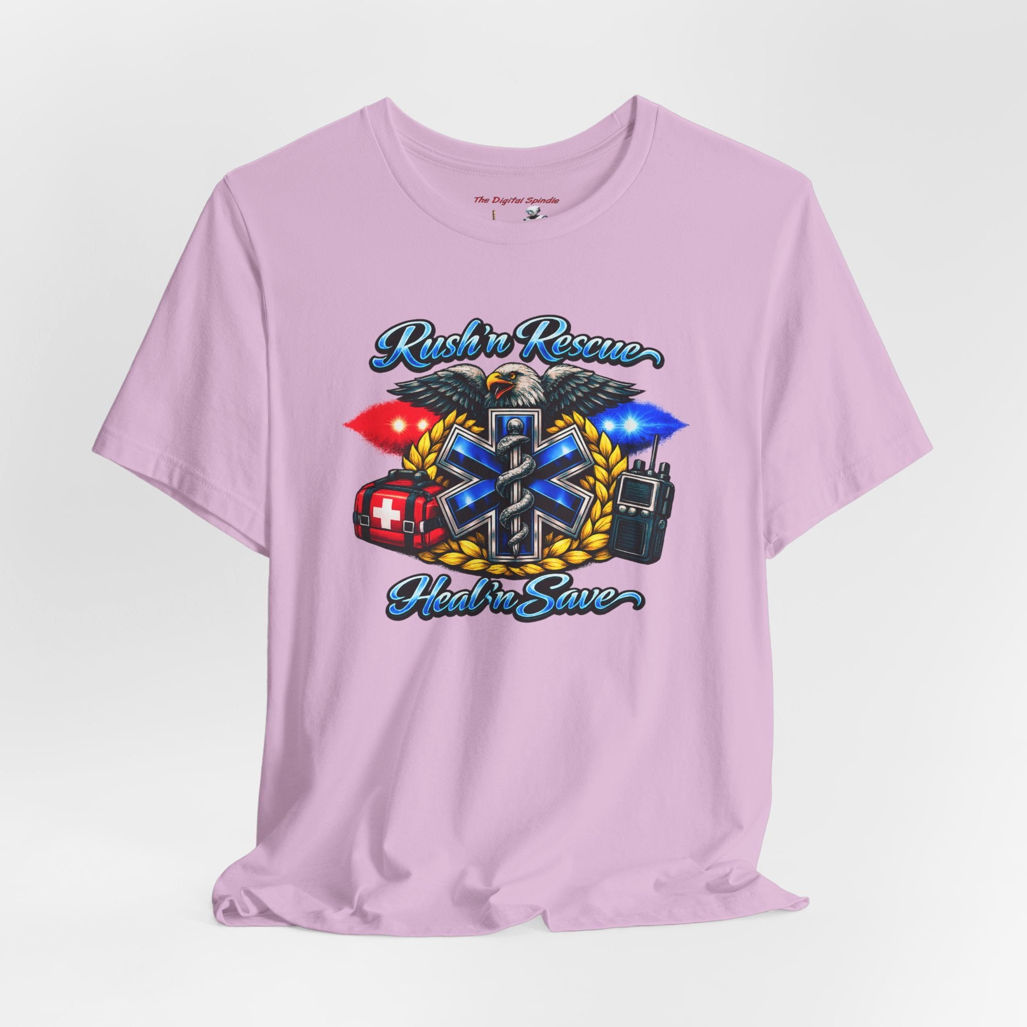 Rescue Responder EMT Star of Life T-Shirt - Paramedic Medic Emergency Medical Tee