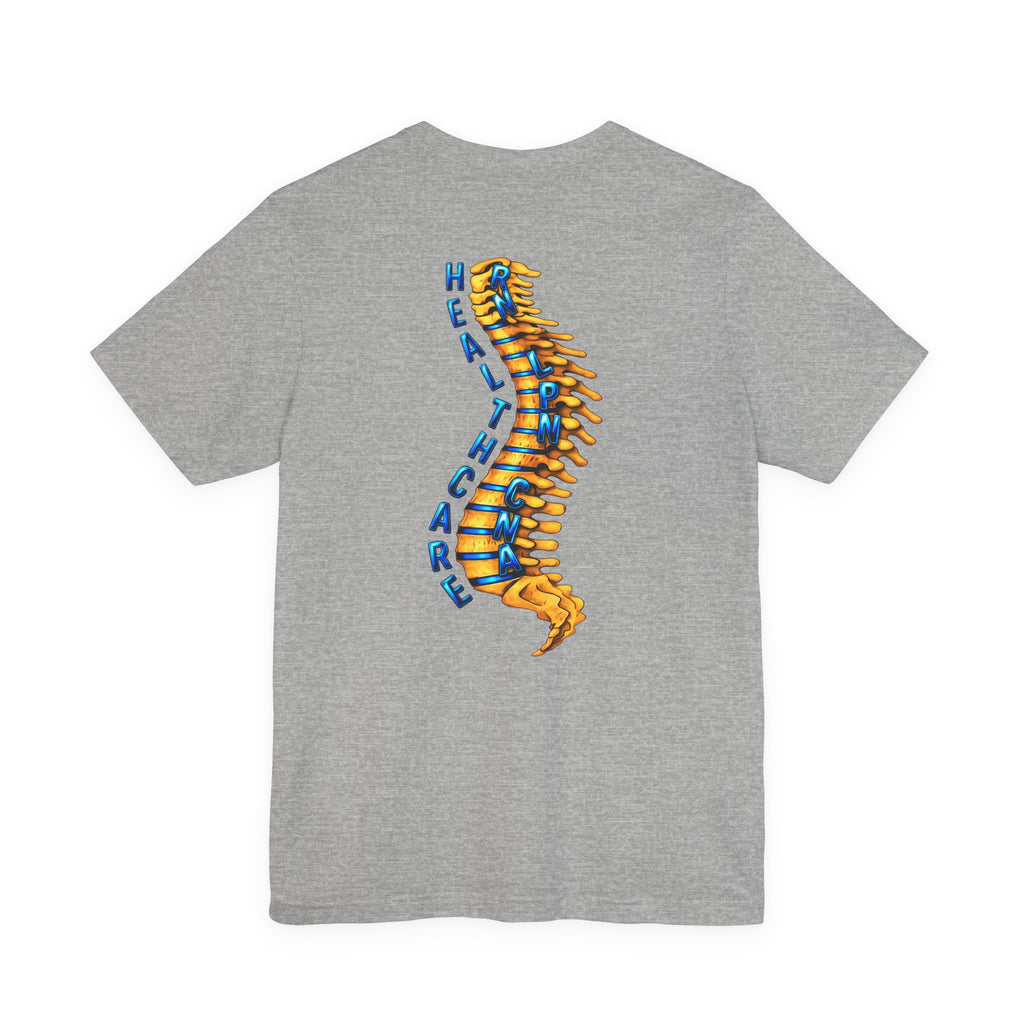 Backbone Of Healthcare Unisex Jersey Short Sleeve Tee