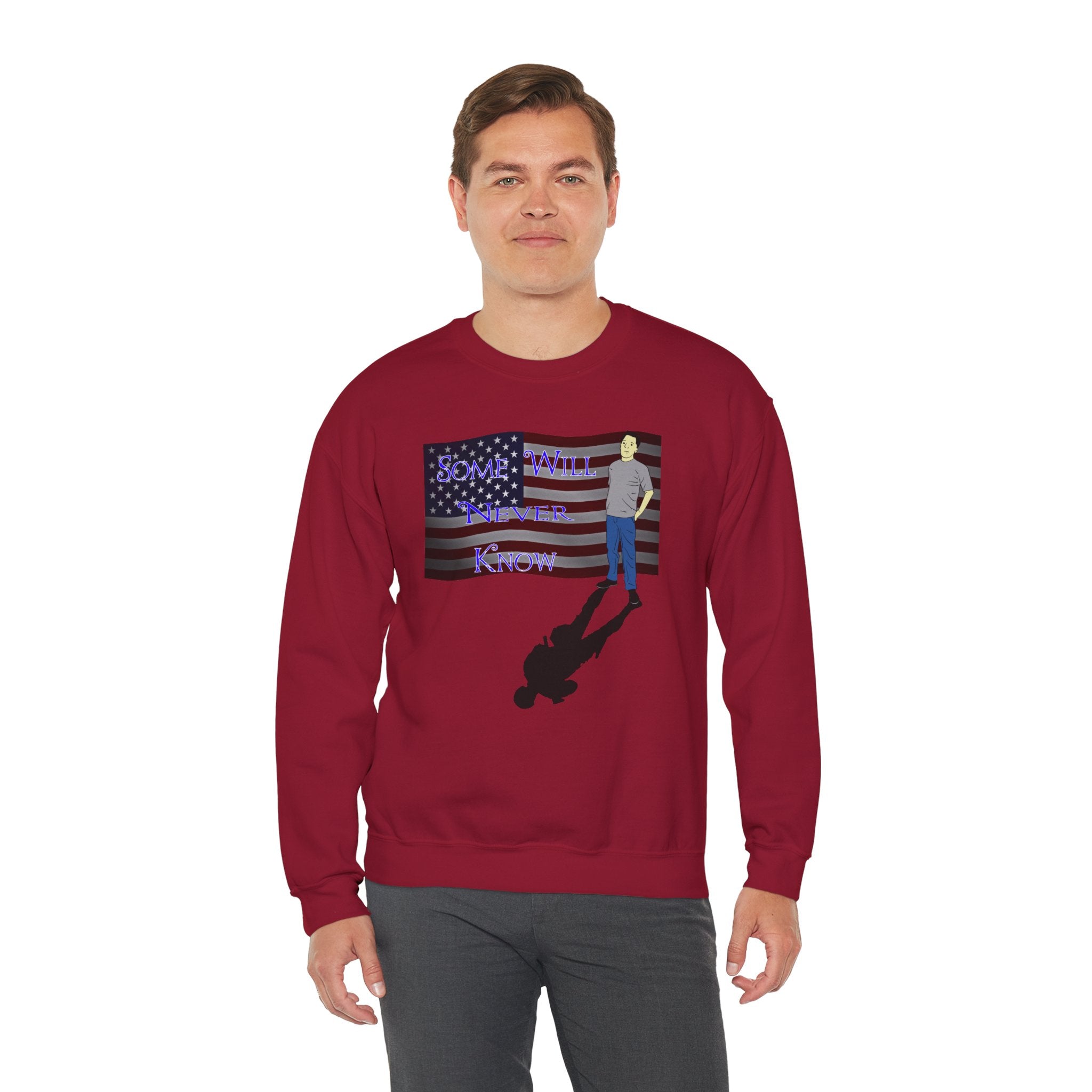 'Some Will Never Know' Crewneck Sweatshirt
