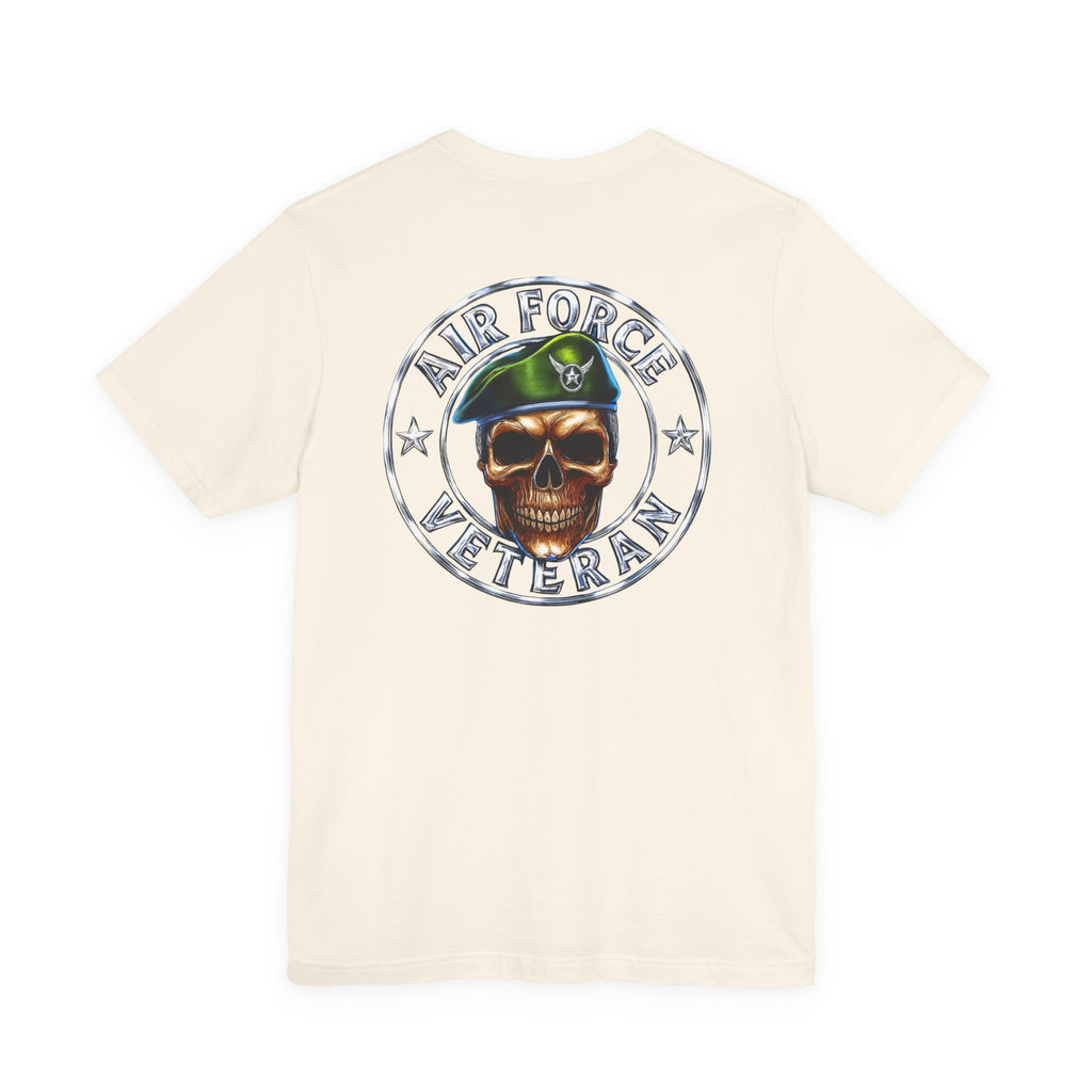 Air Force Veteran Skull T-Shirt