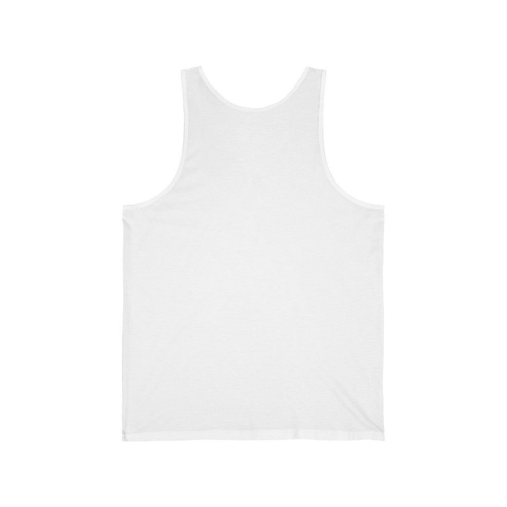 Mischievous Smirk Face Tank Top — Funny Cartoon Expression Graphic Tank