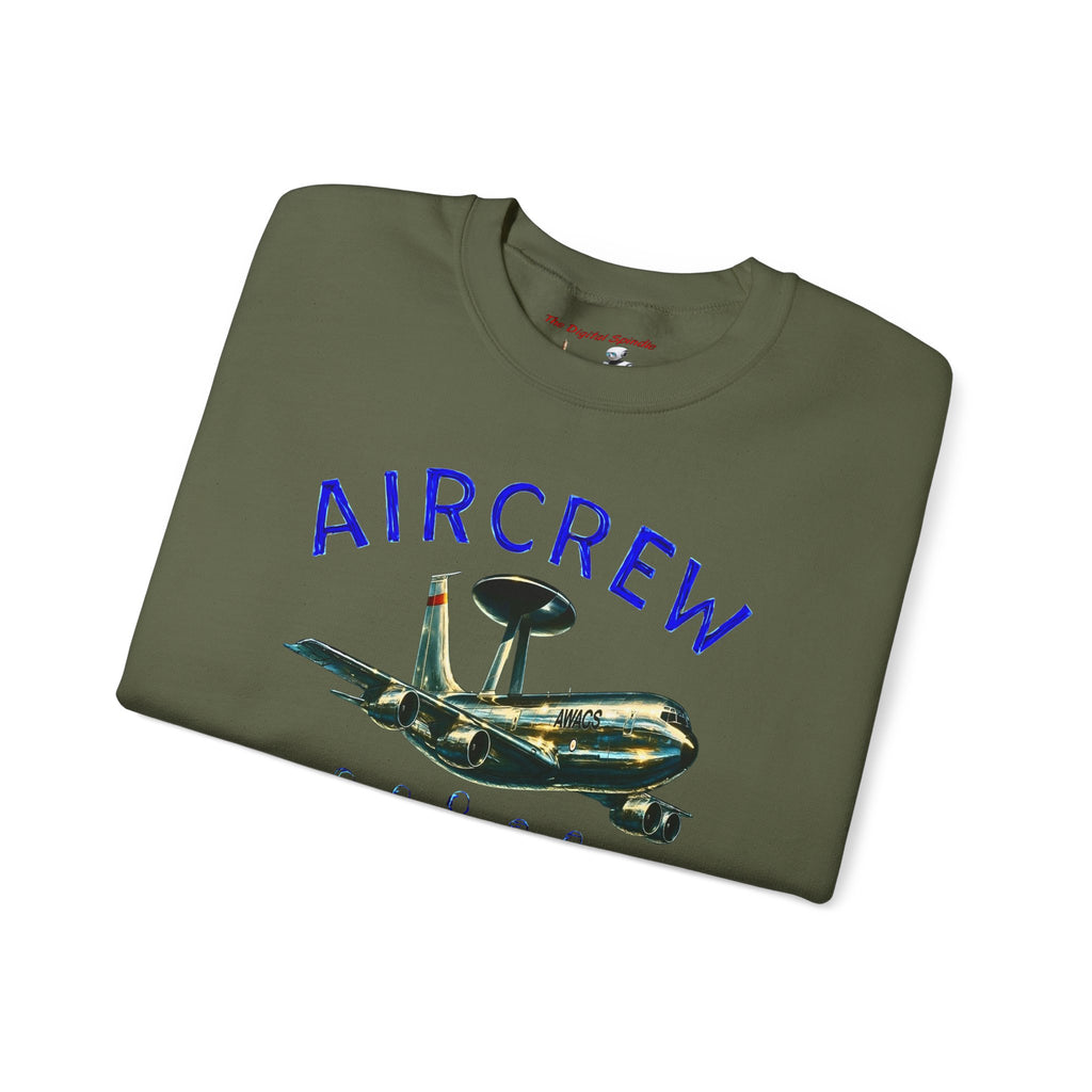 Aircrew Military Plane Graphic Sweatshirt