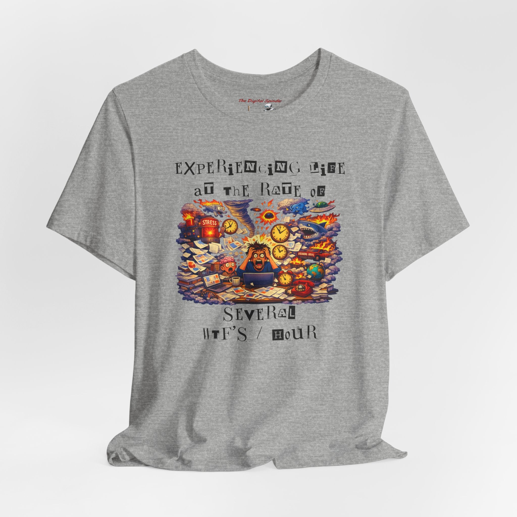 "Experiencing Life At The Rate Of Several Wtf's / Hour" Graphic Tee