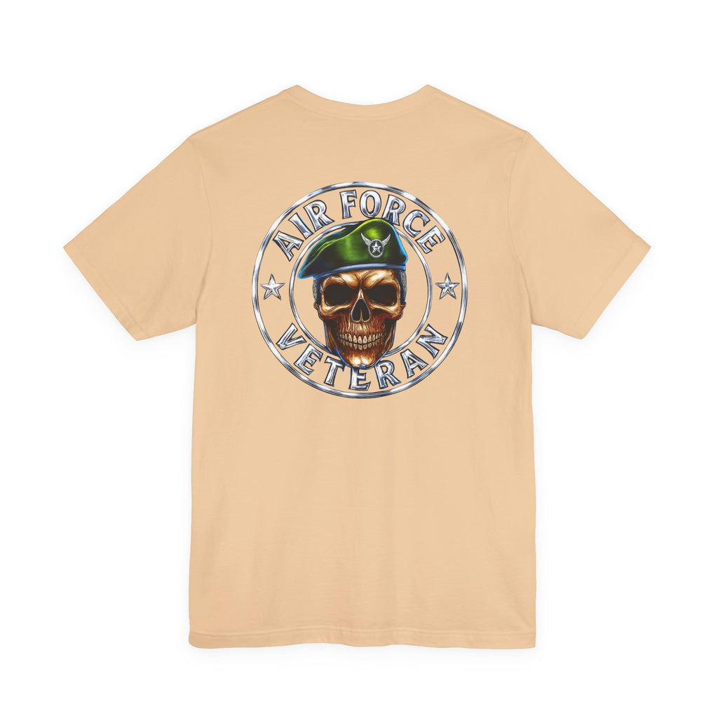 Air Force Veteran Skull T-Shirt