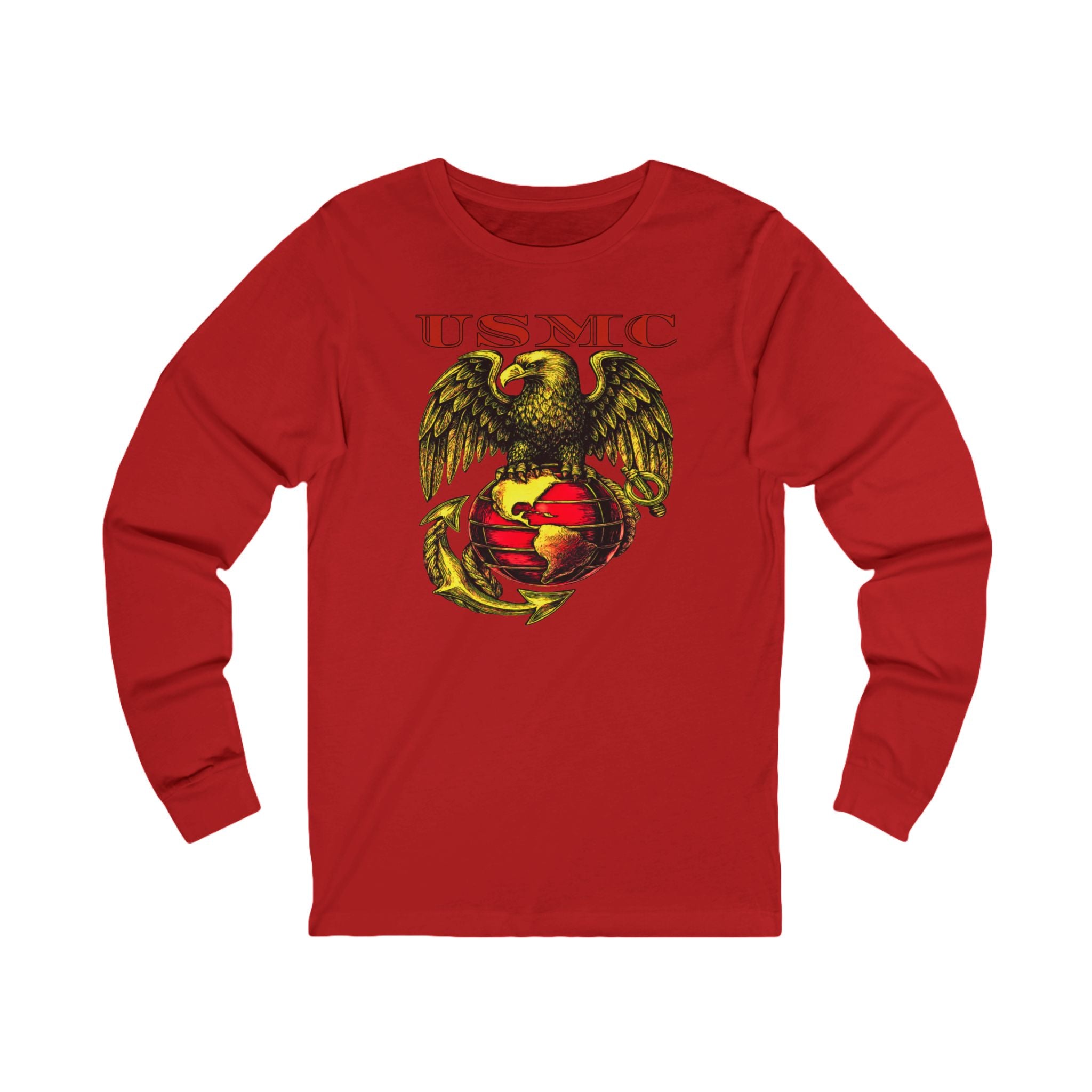 USMC Eagle Globe & Anchor Long Sleeve Tee