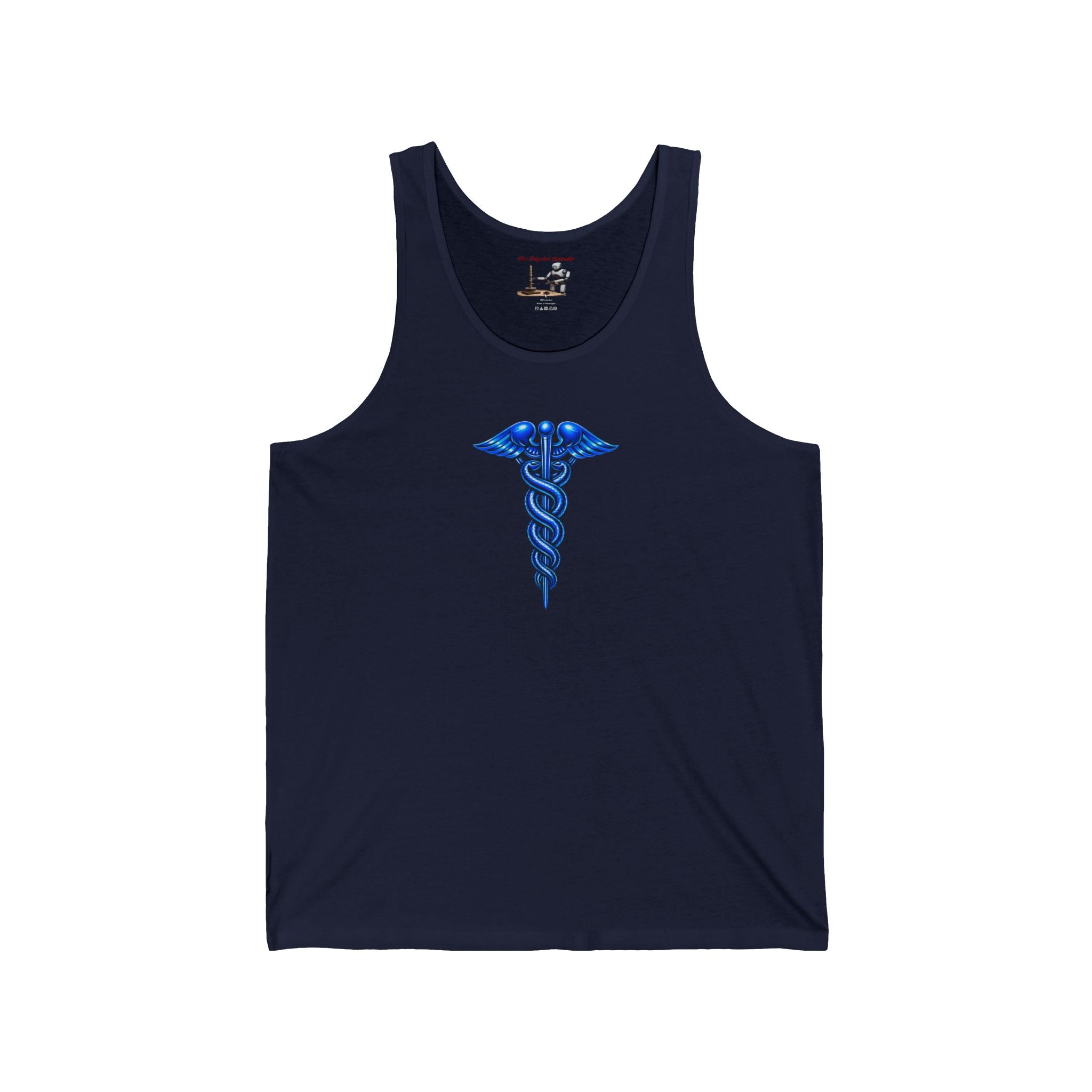 Front & Back Healthcare Spine Tank Top — Medical Staff Nurse Gift