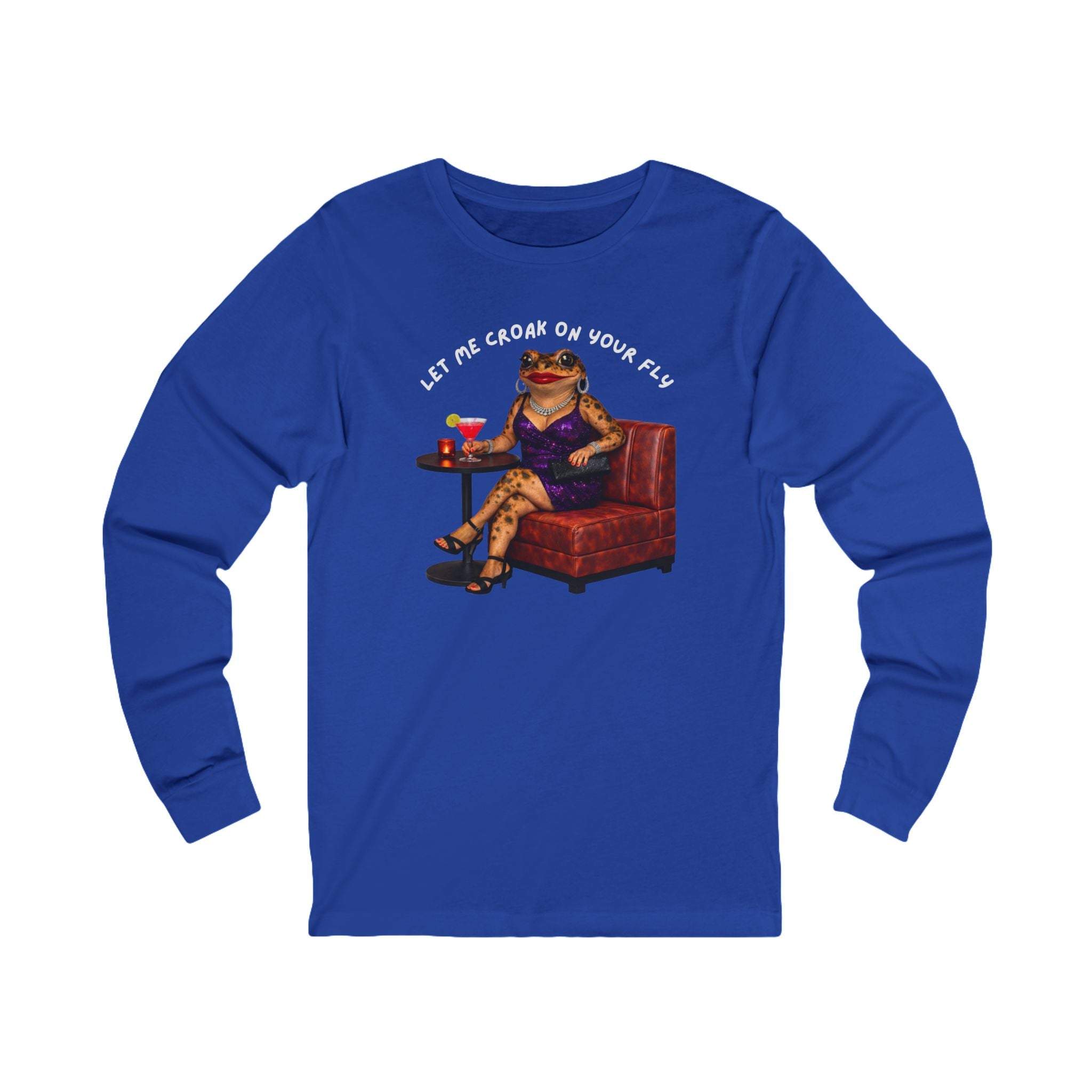 "Let Me Croak On Your Fly" Lounge Frog Graphic