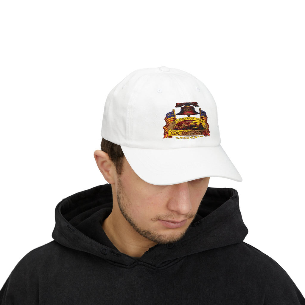 "We The People" Dad Cap — Vintage Keystone Flag Baseball Hat