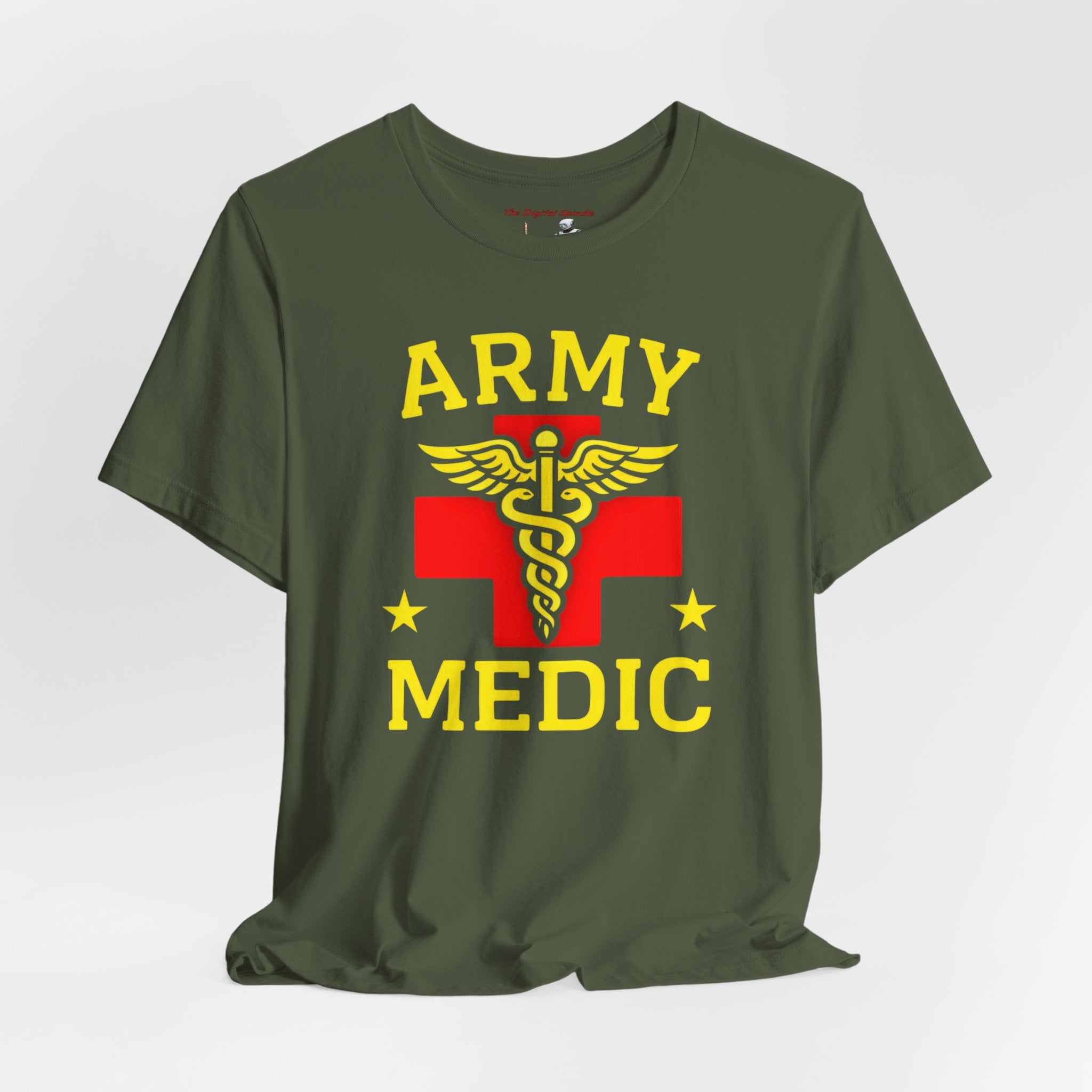 Army Medic T-Shirt — Military Medic Caduceus Tee