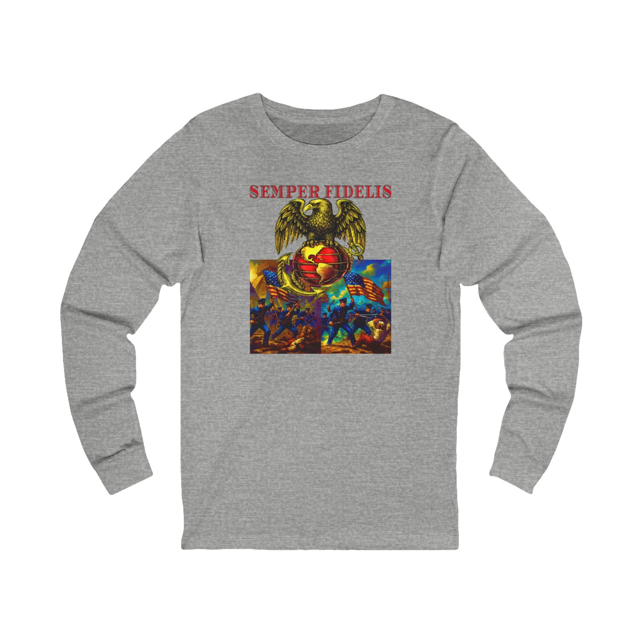 Montezuma To Tripoli USMC Marine Corps Tribute Shirt