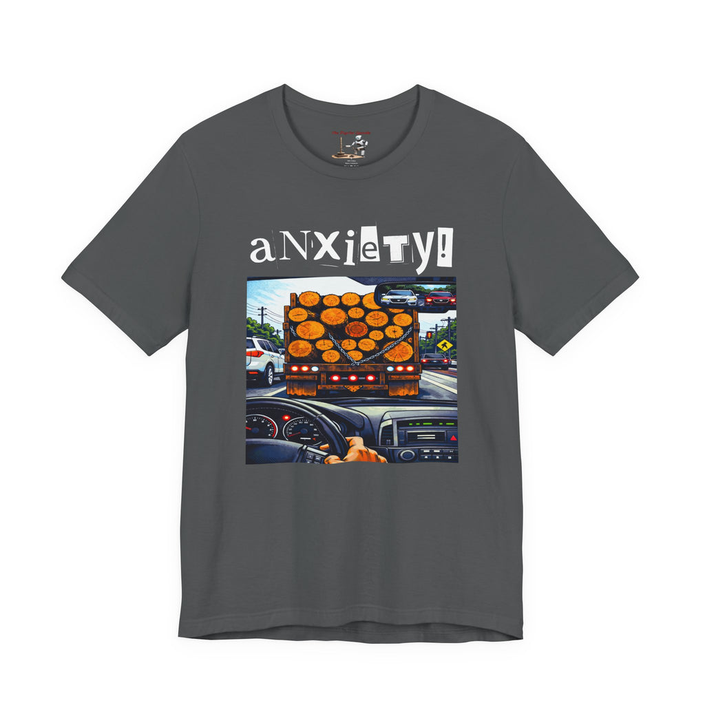 Anxiety GEN X/Millennial Graphic Tee — Humorous Mental Health T-Shirt