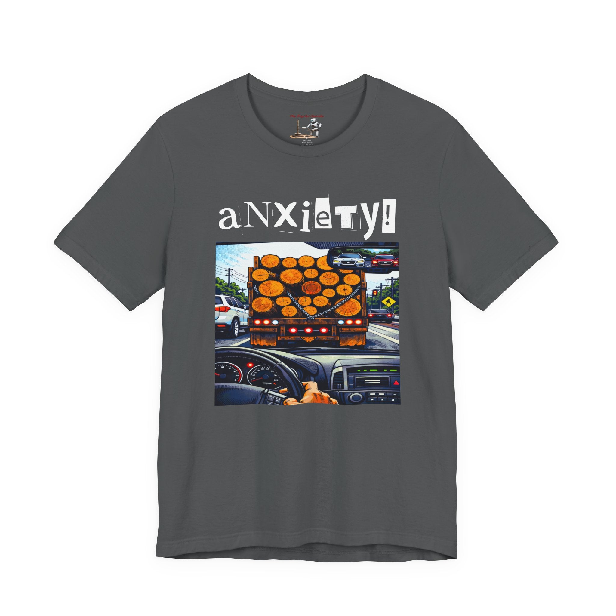 Anxiety GEN X/Millennial Graphic Tee — Humorous Mental Health T-Shirt