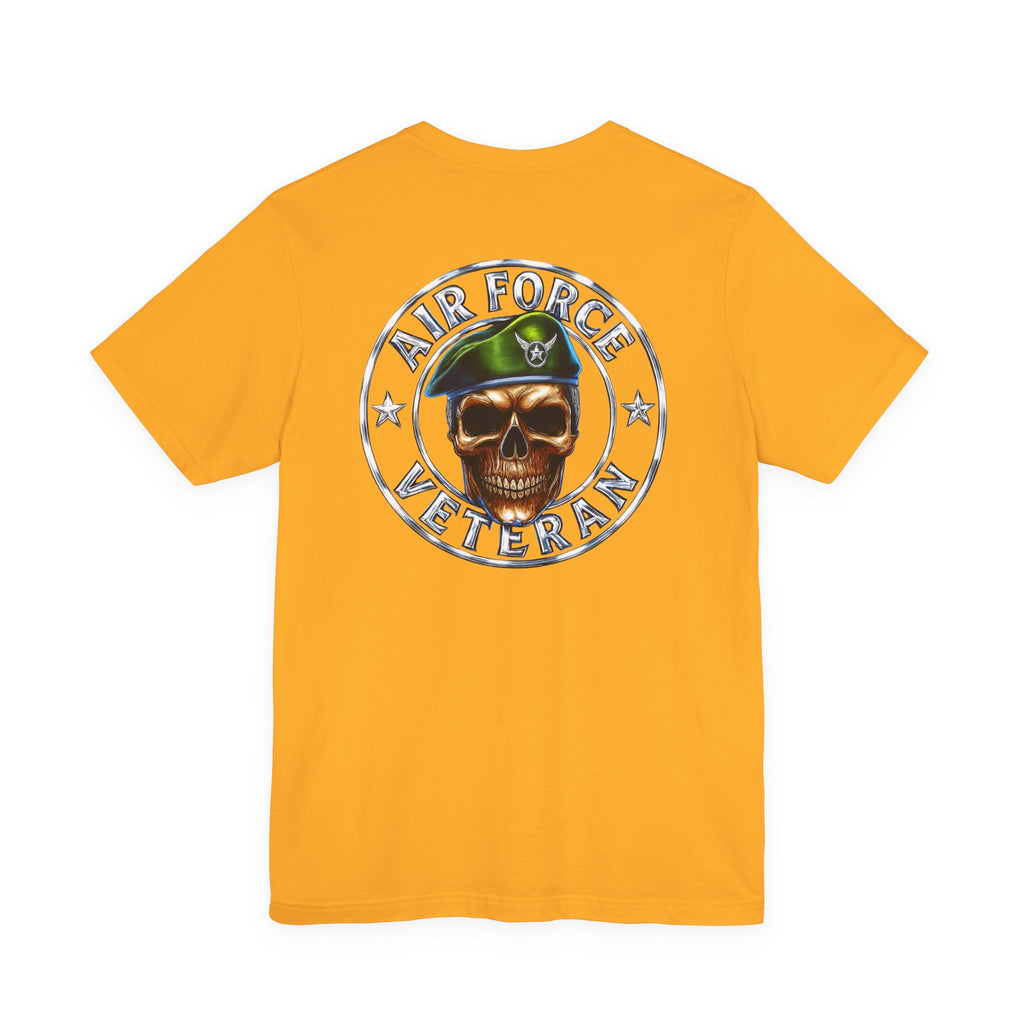 Air Force Veteran Skull T-Shirt