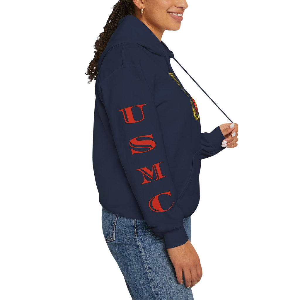 USMC Eagle Globe & Anchor Pullover Hoodie