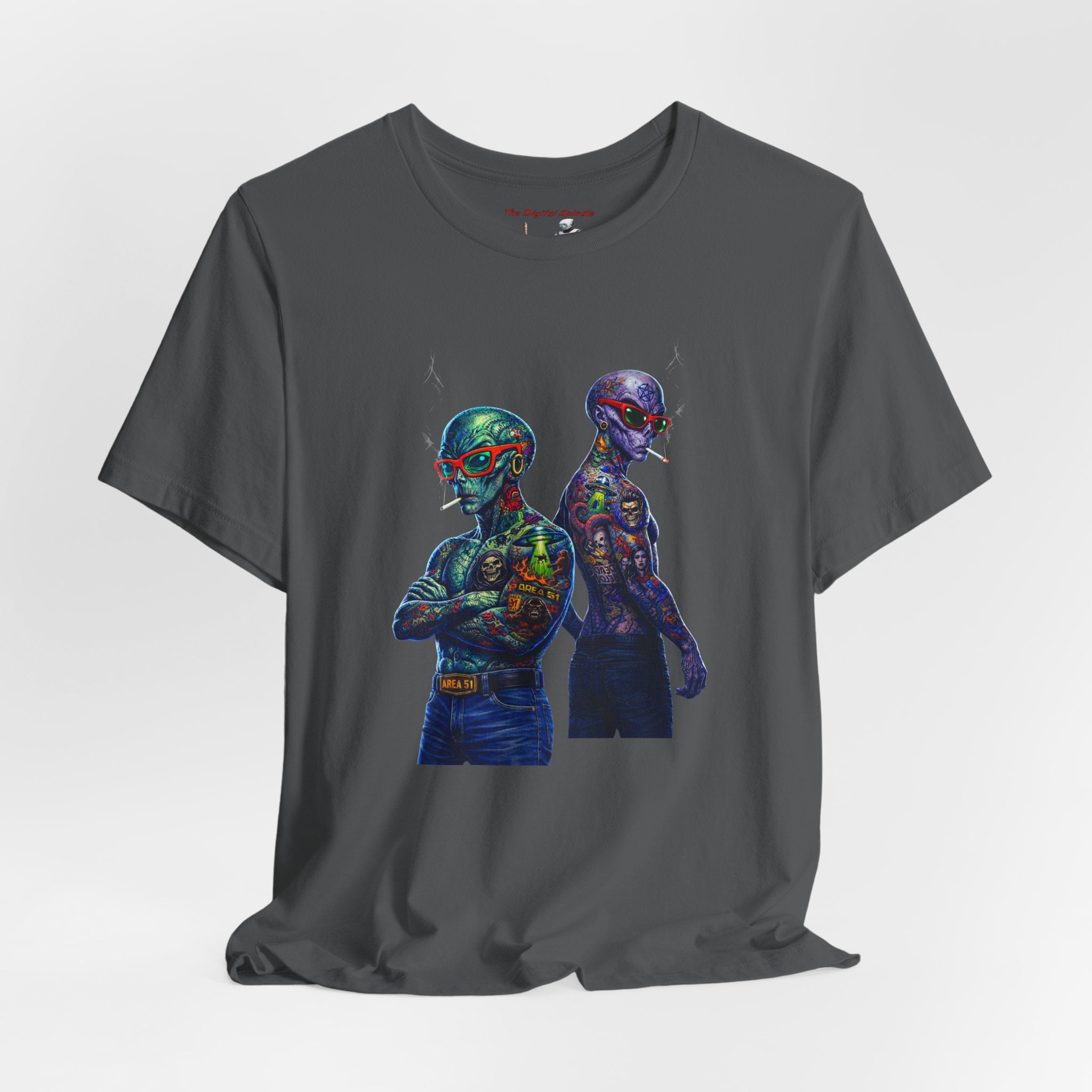 Gangster Alien Unisex Jersey Short Sleeve Tee