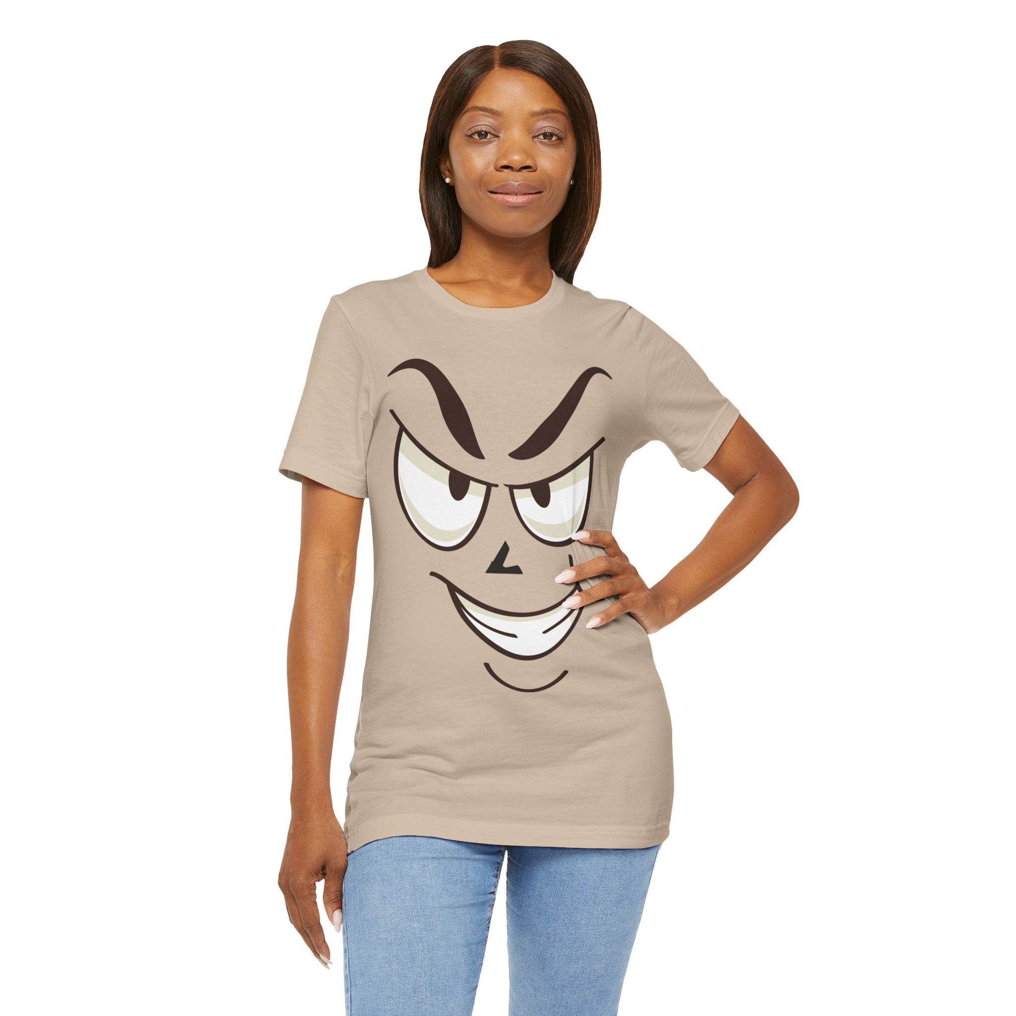 Evil Grin Face T-Shirt