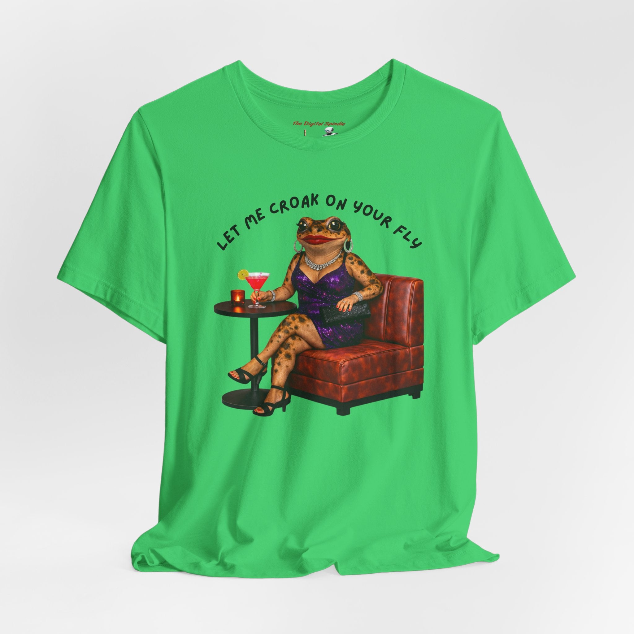 "Let Me Croak On Your Fly" Vintage Cocktail Graphic Tee