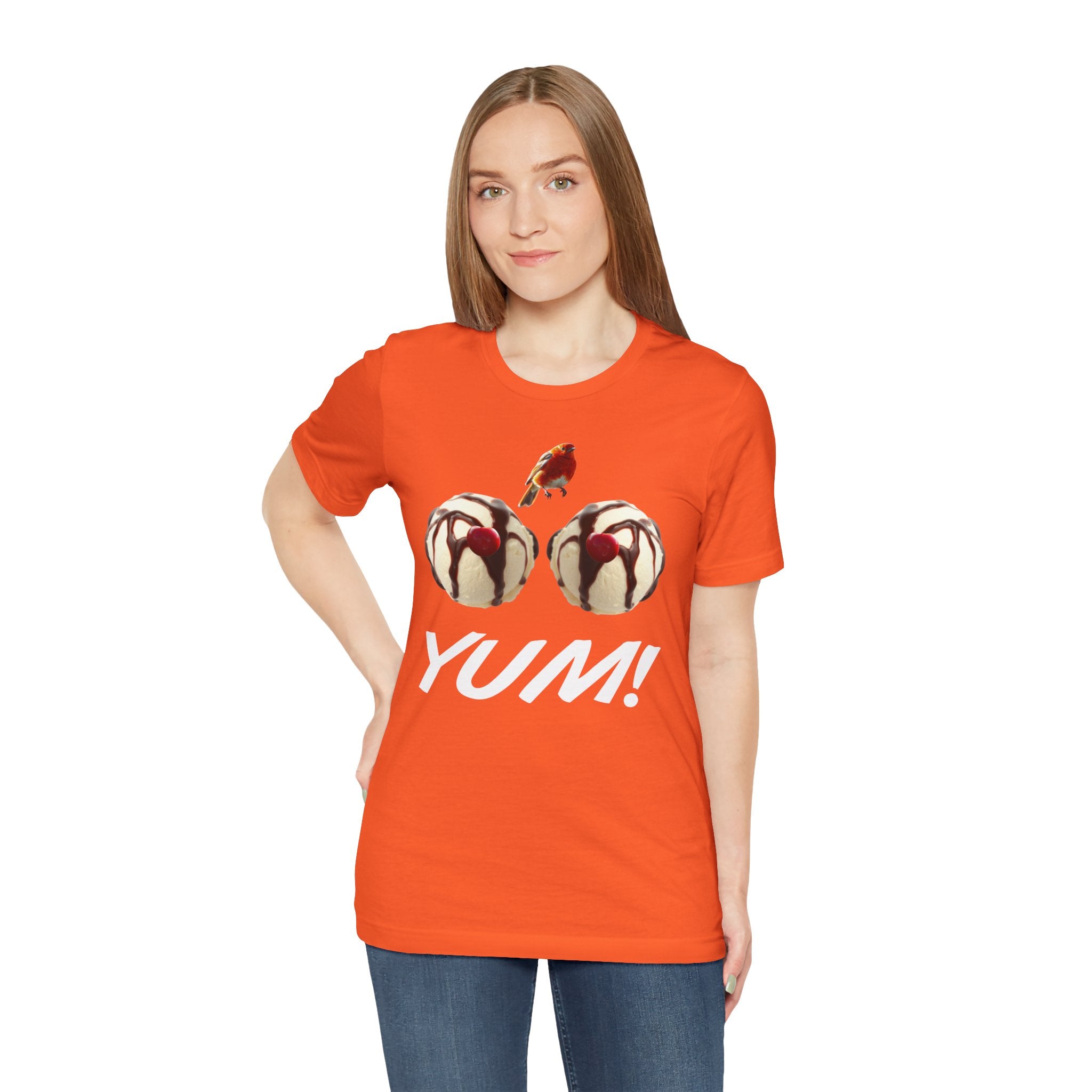 Yum! Ice Cream Scoop Graphic Tee
