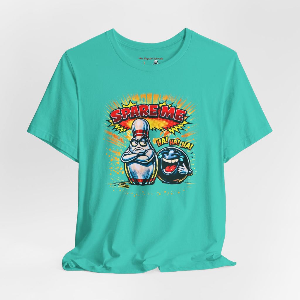 "Spare Me" Bowling Graphic Tee