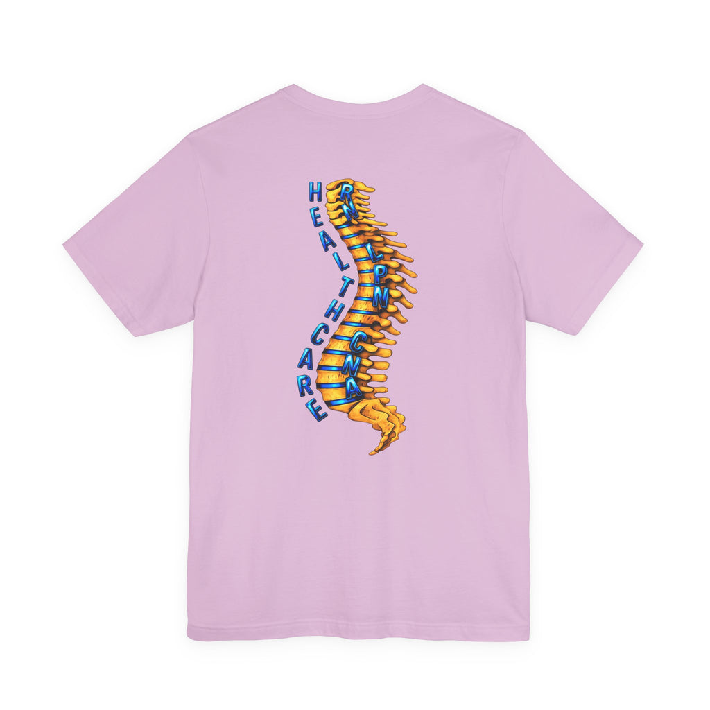 Backbone Of Healthcare Unisex Jersey Short Sleeve Tee