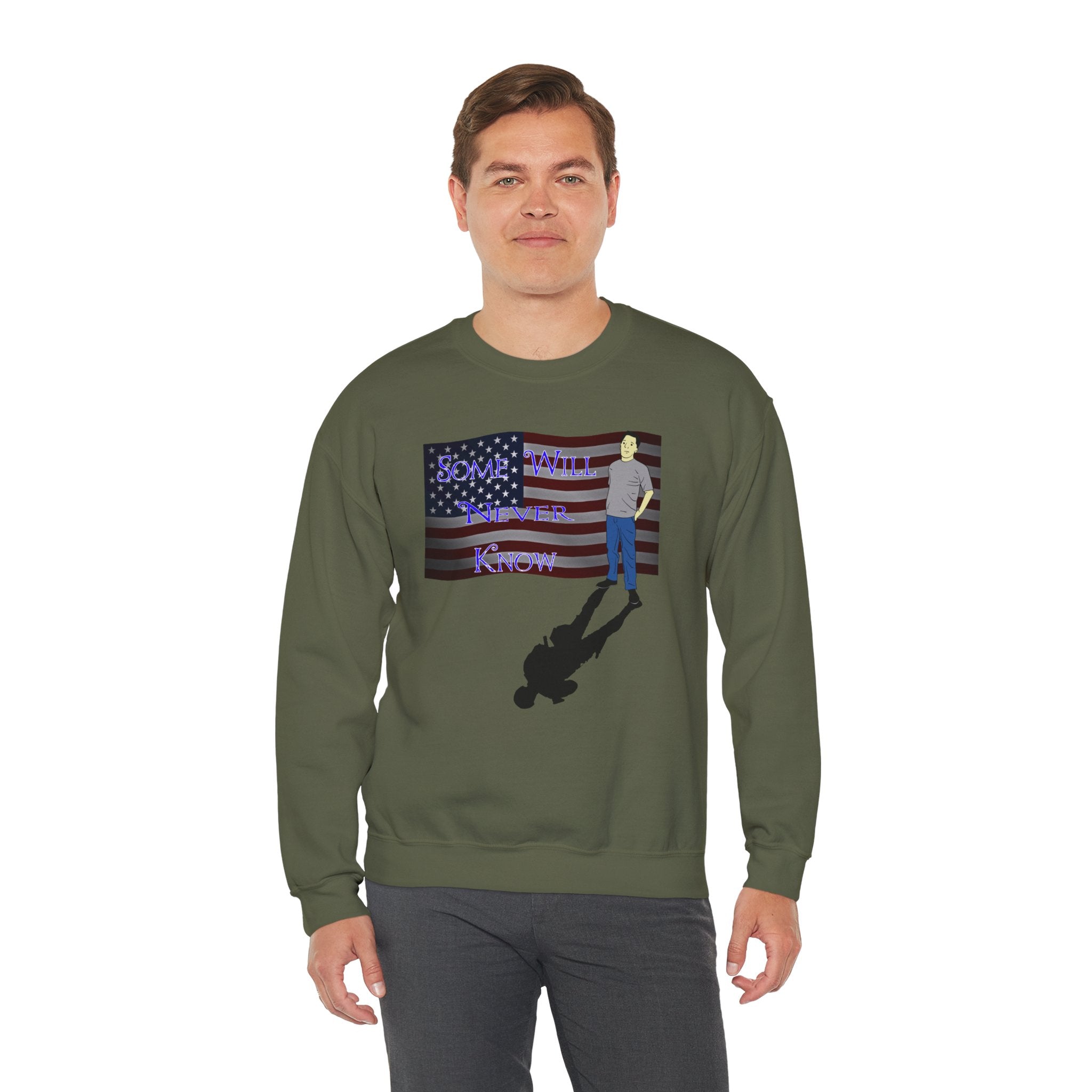 'Some Will Never Know' Crewneck Sweatshirt