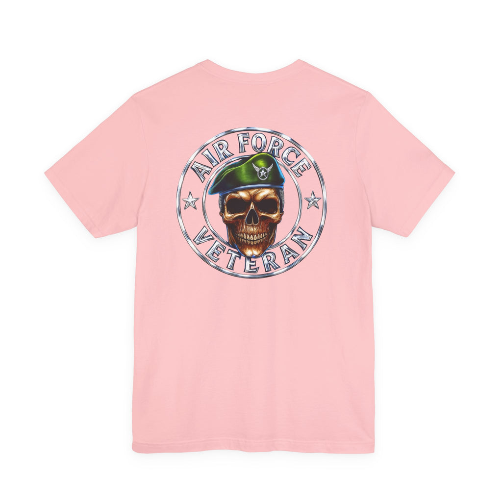 Air Force Veteran Skull T-Shirt