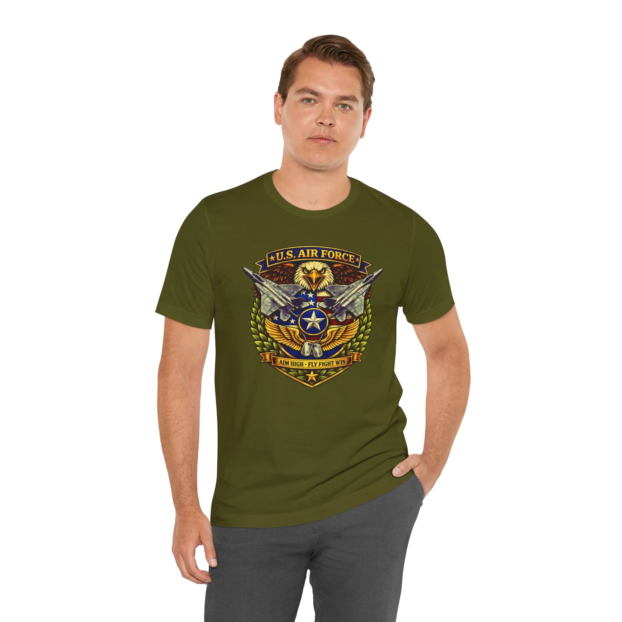U.S. Air Force 'Aim High, Fly-Fight-Win' T‑Shirt