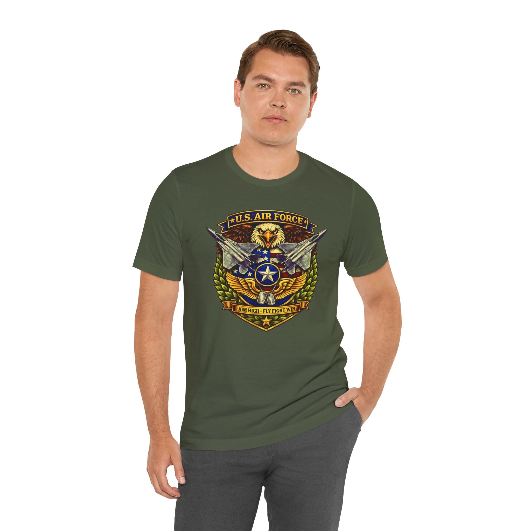 U.S. Air Force 'Aim High, Fly-Fight-Win' T‑Shirt