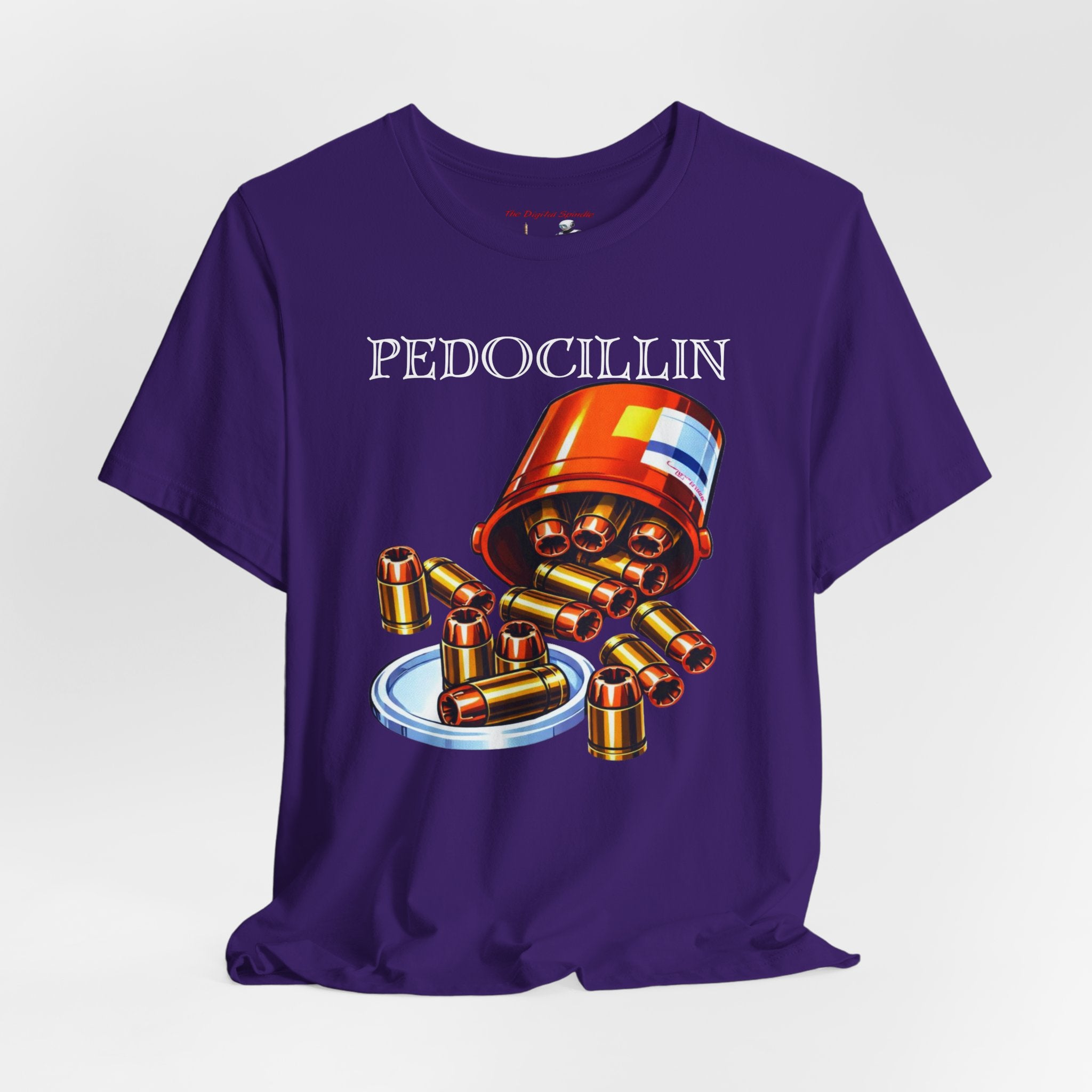'PEDOCILLIN' Ammo Script Graphic Tee