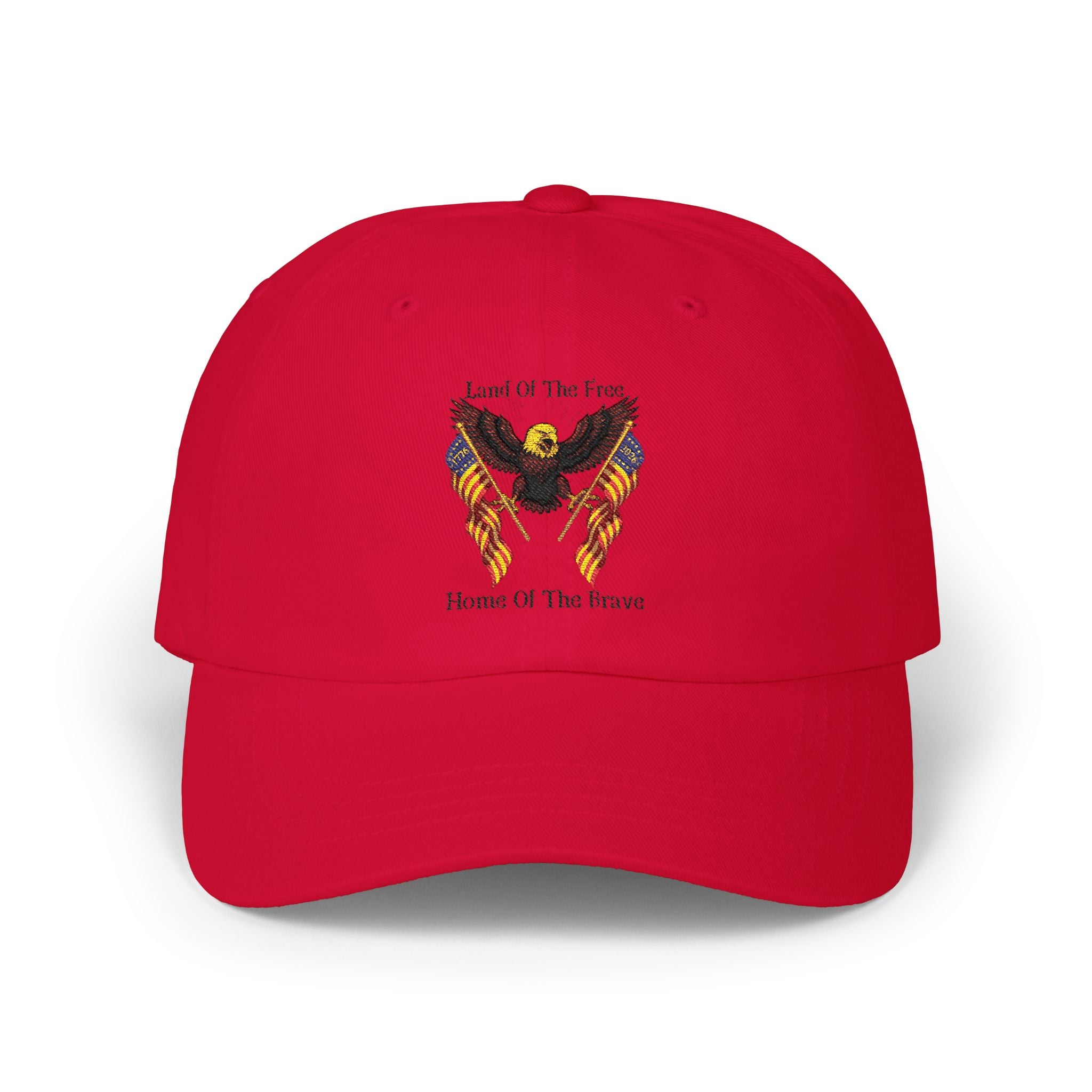 "Land of the Free, Home of the Brave" Dad Cap