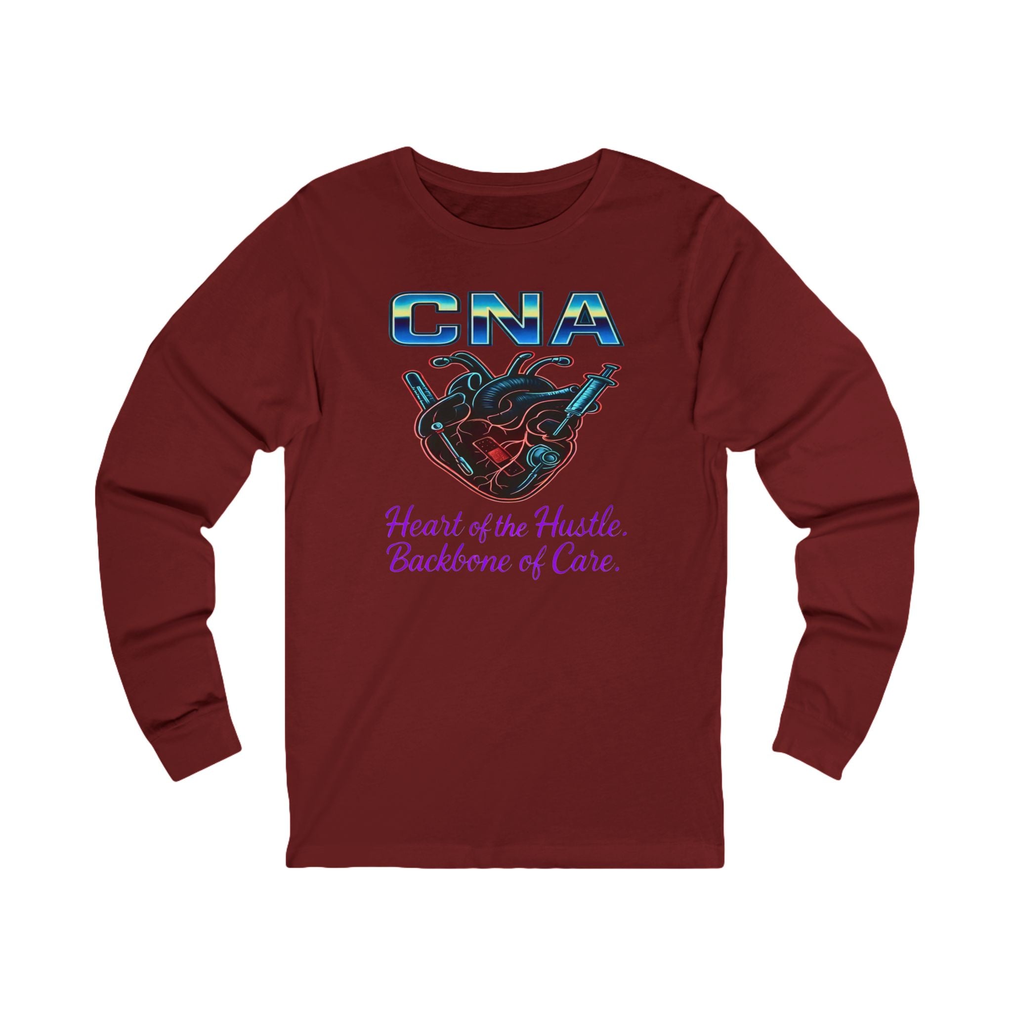 CNA Heart of the Hustle Long Sleeve Tee